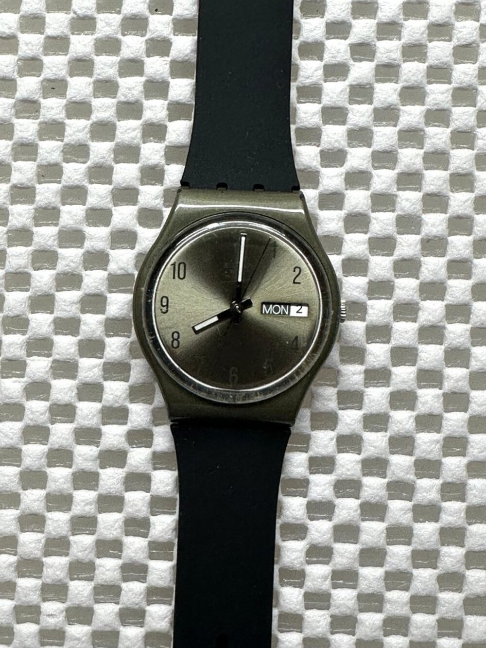 Swatch Watch Pearly Green GG712 Contemporary